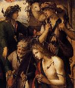Ridolfo Ghirlandaio The Adoration of the Shepherds oil on canvas